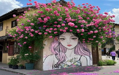 延安怎么设计网红打卡墙绘