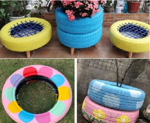 延安墙体彩绘-变废为宝