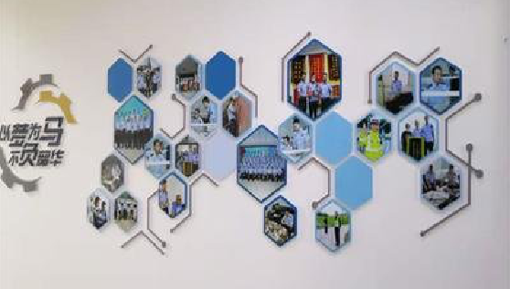 延安文化墙最常见的做法。