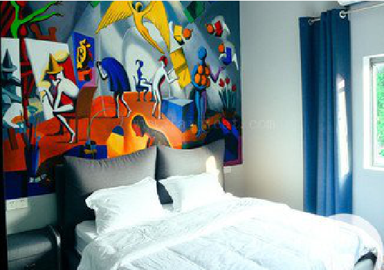 延安对于酒店的墙体彩绘而言更注重哪些方面？