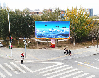 延安户外大屏广告投放要点。