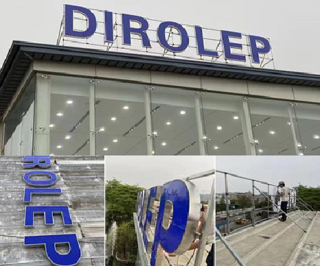 延安楼顶发光字安装的注意事项。